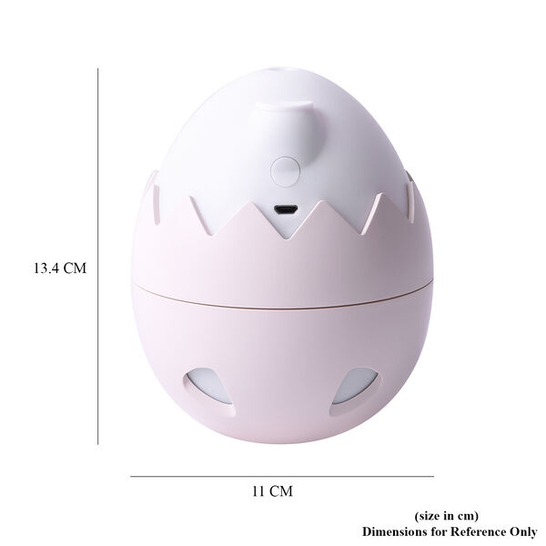 Eierschale Design Luftbefeuchter mit Nachtlicht und dual Spray Modus, Elfenbein image number 6