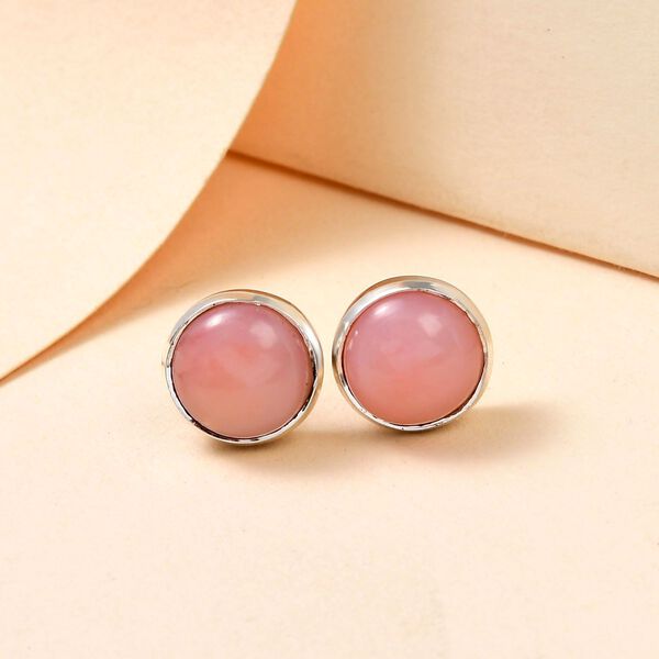 Rosa Opal Ohrringe - 3,51 ct. image number 2