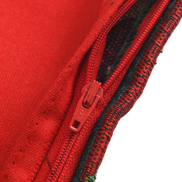 2er-Set Jacquard gewebte Kissenbez&uuml;ge, Weihnachtsmann, Gr&ouml;&szlig;e 45,7x45,7 cm&nbsp; image number 6