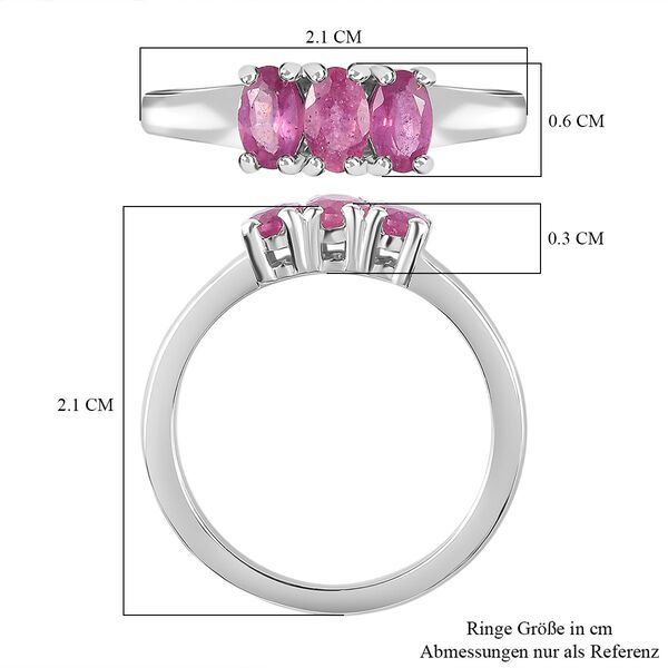 Afrikanischer Rubin-Ring - 0,93 ct. image number 7