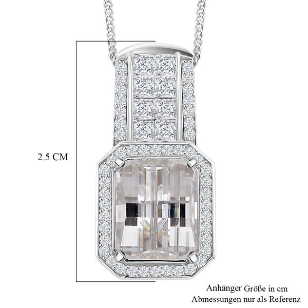 D'Joy Moissanit Schmuckset ca. 45 cm 925 Silber Rhodiniert ca. 4,29 ct. image number 6
