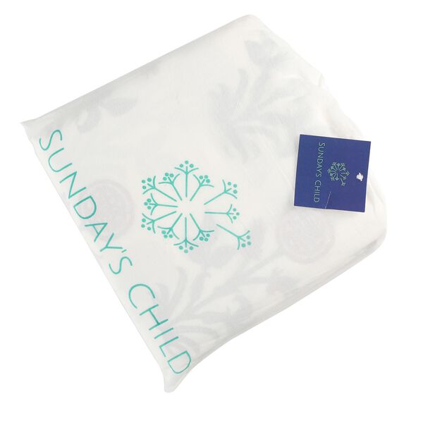 Dreilagige Baumwoll-Muslin-Blockdruck Dohar image number 6