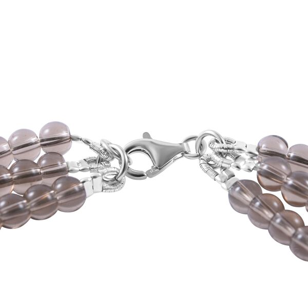 Mehrlagige Rauchquarz-Halskette image number 3