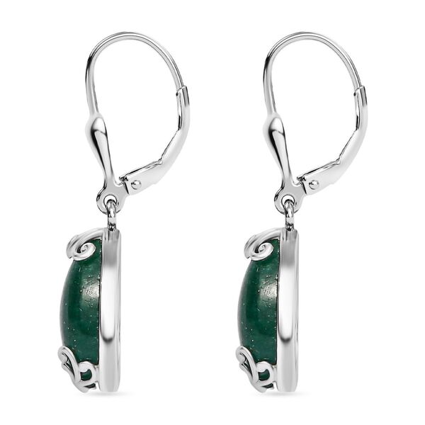 Grüne Aventurin Ohrringe - 5,89 ct. image number 4