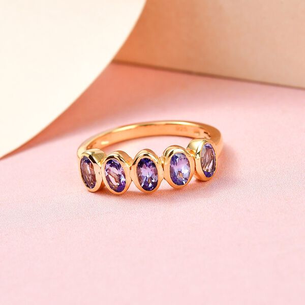 Tansanit Ring - 1,14 ct. image number 2