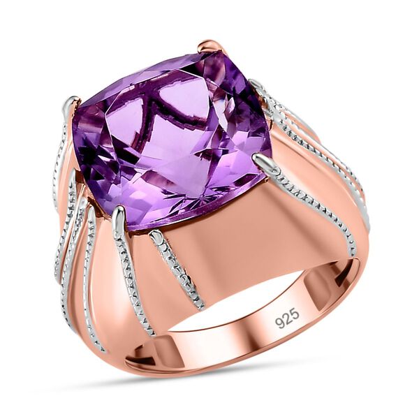 Rose De France Amethyst Ring - 7,03 ct. image number 4