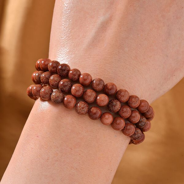 Gold Sandstein Armband, 18 cm - 30 ct. image number 2