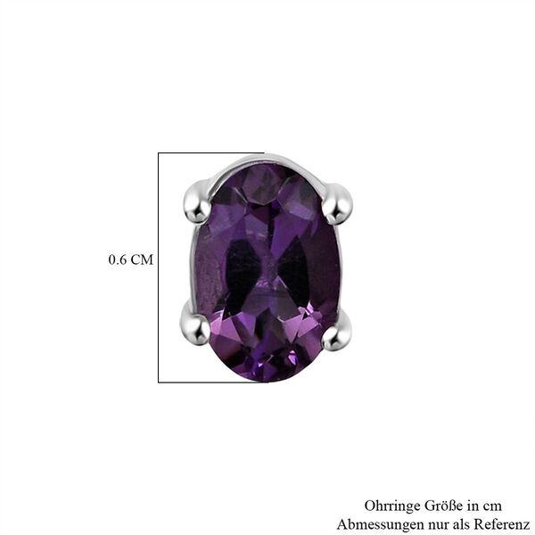 D'Joy afrikanische Amethyst Ohrringe - 1 ct. image number 4