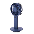 Mini-Ventilator mit 5 Lüfterflügeln und USB-Kabel, Blau image number 4