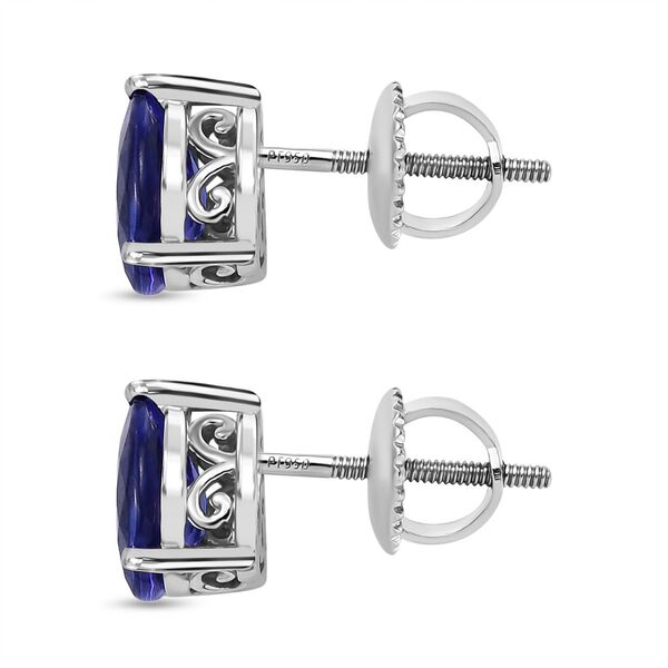 RHAPSODY AAAA Tansanit Ohrringe in 950 Platin - 2,44 ct. image number 5