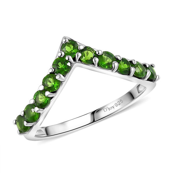 D'Joy nat&uuml;rlicher Chromdiopsid Ring - 0,88 ct. image number 3