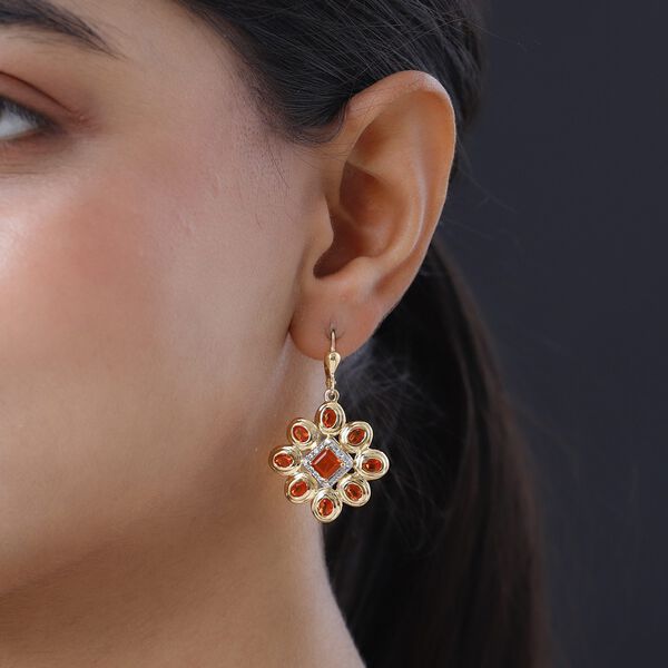 Salamanca Feueropal Ohrringe - 3,25 ct. image number 3