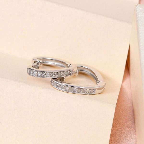 Diamant Ohrringe - 0,15 ct. image number 2