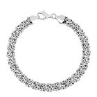 LA BELLA feinste handgefertigte Italienische 925 Silber Armband ca. 20 cm ca. 11,00g