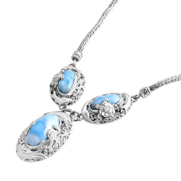 Royal Bali Kollektion-  Larimar Schmuckset image number 16