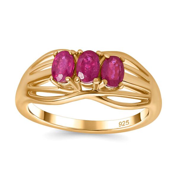 Afrikanischer Rubin-Ring - 0,76 ct. image number 4