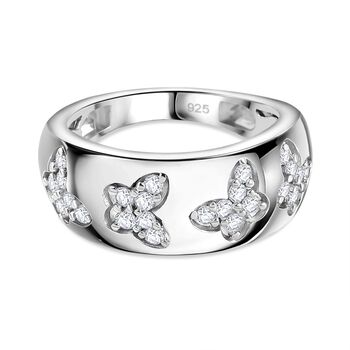 Moissanit Ring - 0,56 ct.