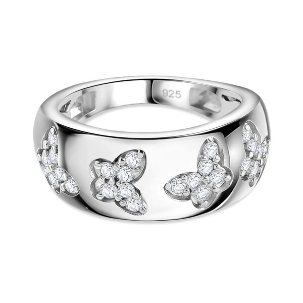 Moissanit Ring - 0,56 ct.