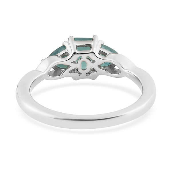 Grandidierit-Ring, 925 Silber platiniert  ca. 1,10 ct image number 6