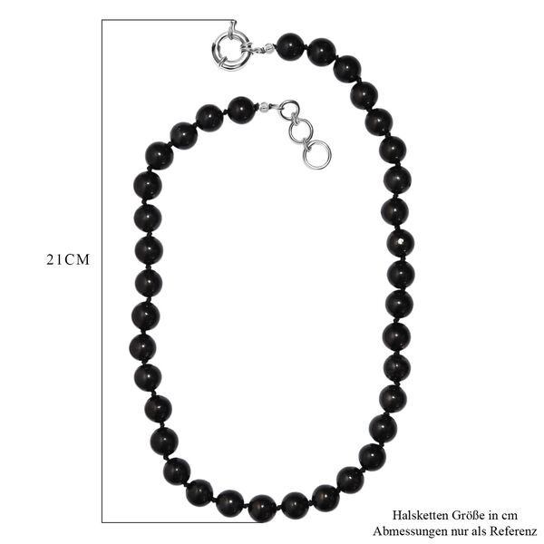 Shungit Halskette, 50cm - 400 ct. image number 6