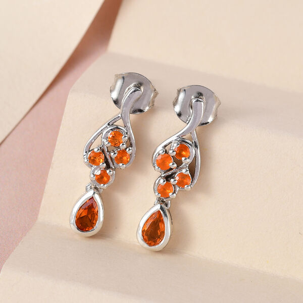 Vivid Salamanca Feueropal Ohrringe image number 2