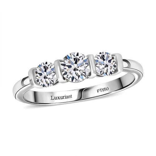 LUXURIANT DIAMOND- SGL zertifizierter VS-GH Labor Diamant Ring - 1 ct. image number 2