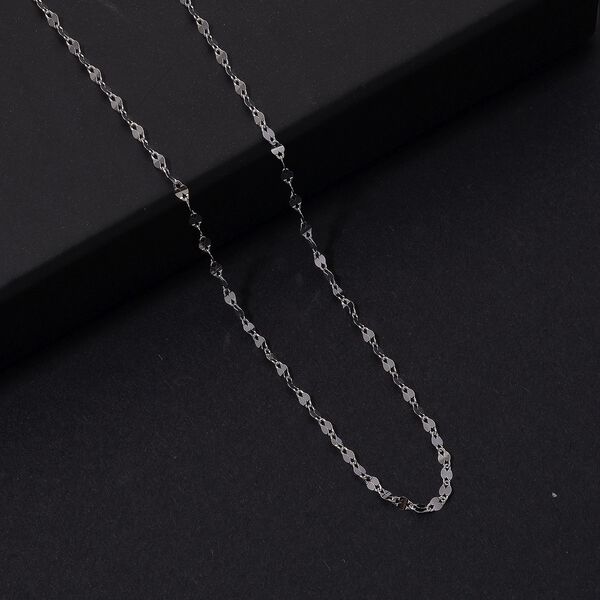 925 Silber rhodiniert Kette ca. 45 cm image number 2