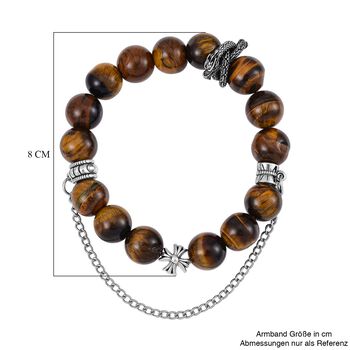 Gelbes Tigerauge flexibles Armband - 196,50 ct.