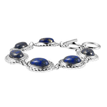 Lapislazuli-Armband, ca. 20 cm, ca. 19.00 ct