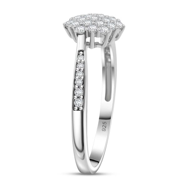 LUSTRO STELLA weißer Zirkonia Ring image number 4