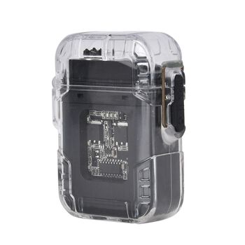 ARC Ignition Kompakte LED Lampe, 3 Farbmodi plus Blitz, Bewegungssperrtaste, 400 Lumen, Speicher per USB C aufladbar, 11.5 x 9.5 x 4 cm, Schwarz