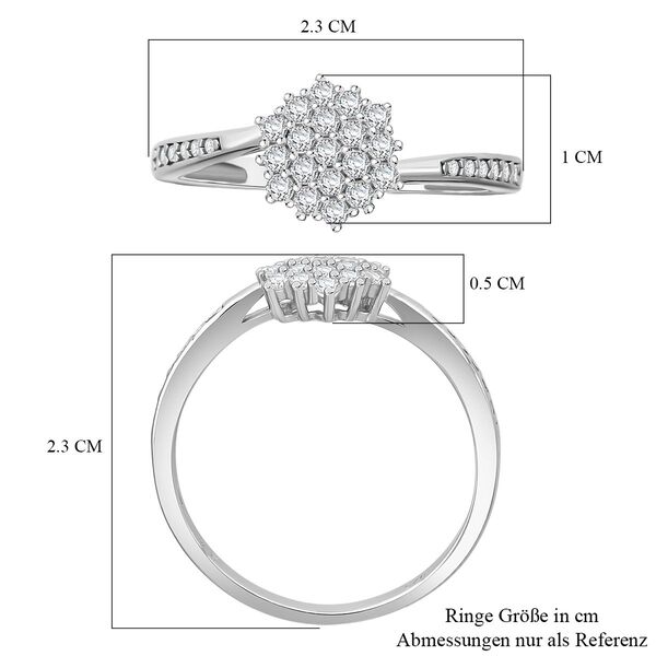 LUSTRO STELLA wei&szlig;er Zirkonia Ring image number 6