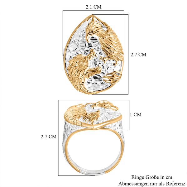D'Joy 925 Silber Ring (Gr&ouml;&szlig;e 19.00) ca. 6,12g image number 5