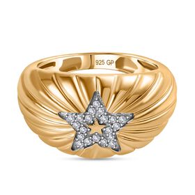 GP Celestial Dream Kollektion- Diamant und blauer Saphir-Ring - 0,12 ct.