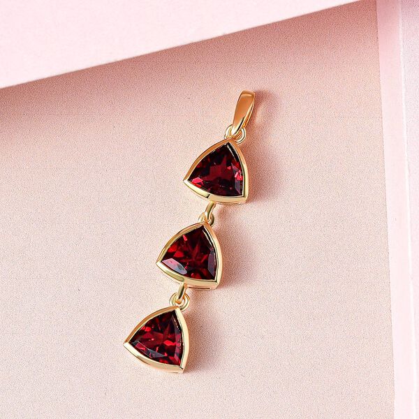 Nat&uuml;rlicher Mosambik Granat-Anh&auml;nger - 5,70 ct. image number 3