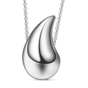 Anh&auml;nger mit 50cm Kette in Tropfen-Form