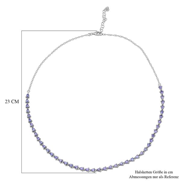 D'Joy Tansanit Halskette ca. 50 cm 925 Silber rhodiniert ca. 5,69 ct. image number 5
