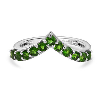 D'Joy nat&uuml;rlicher Chromdiopsid Ring - 0,88 ct.