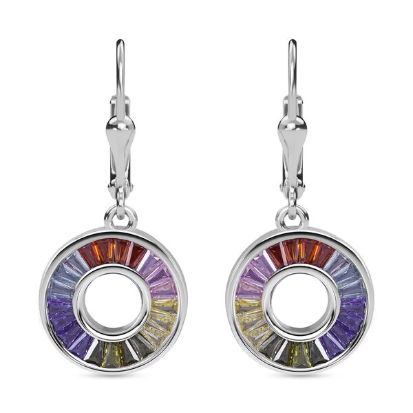 LUSTRO STELLA mehrfarbige Zirkonia-Ohrringe - 1,94 ct.