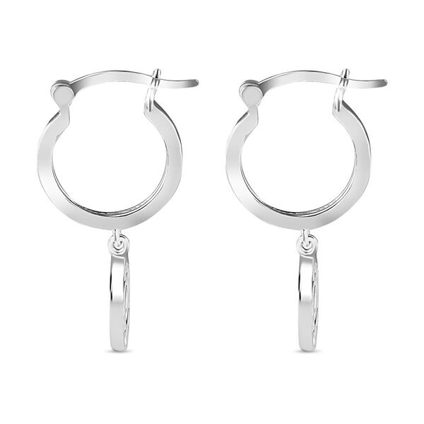 Hexagramm Ohrringe in 925 Silber image number 5