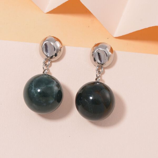 Ozean Jaspis Ohrringe - 56 ct. image number 2