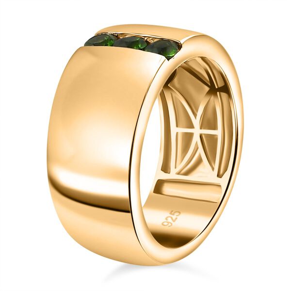 Natürlicher Chromdiopsid Ring - 0,47 ct. image number 5