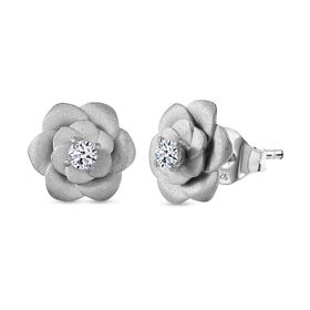 LUXURIANT DIAMOND- SI-GH Labor Diamant Ohrringe, 925 Silber rhodiniert - 0,20 ct.