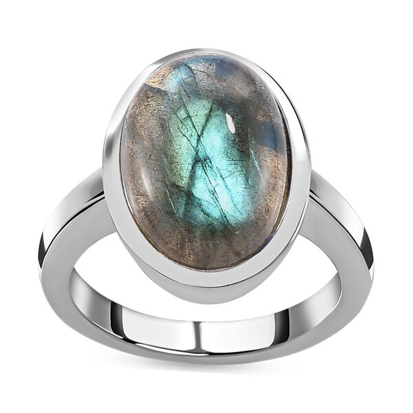 Labradorit Ring  (Gr&ouml;&szlig;e 16.00) ca. 7,08 ct image number 4