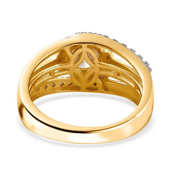 Moissanit Ring - 1,12 ct. image number 6