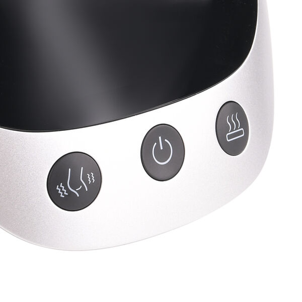 Knie-Massagegerät mit Vibrationsfunktion und Heißkompresse, ergonomisches Design, 24,5×14,5×14 cm, Weiß image number 6