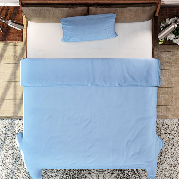 Kupferinfusion Bettw&auml;sche - 2-teiliges Set, blau image number 12