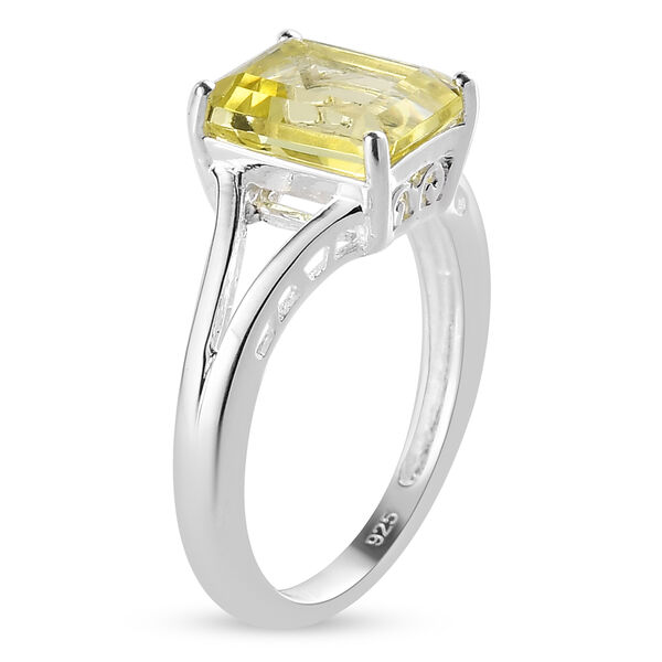 Ouro Verde-Quarz-Ring, 925 Silber  ca. 2,33 ct image number 5