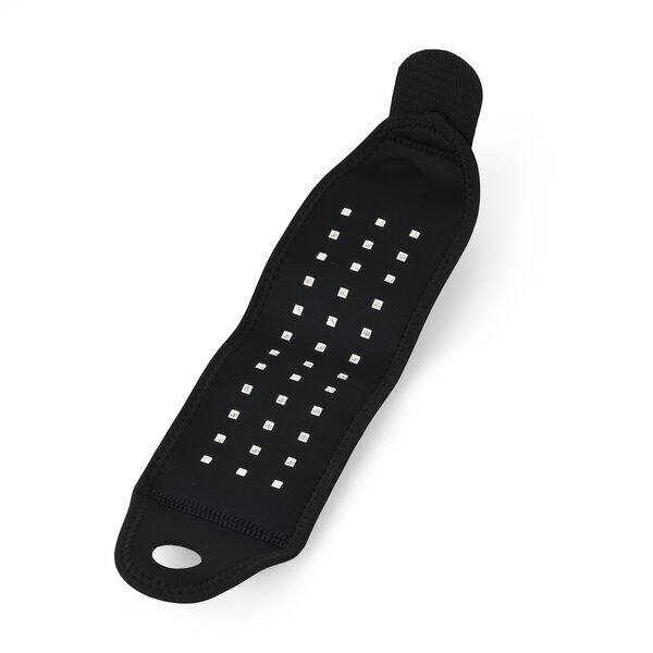 LIVMORE Handgelenkbandage mit Rotlicht und Infrarotlicht, 660 nm und 850 nm, Neopren, 41 x 9 cm, Schwarz image number 8