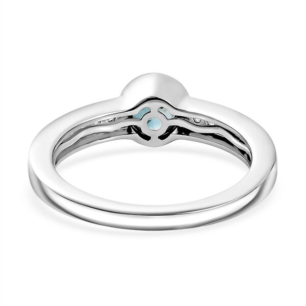 D'Joy blauer und wei&szlig;er Zirkon Ring - 1,30 ct. image number 6